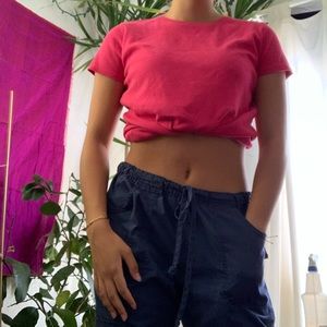 Women’s Hot Pink Basic Tee